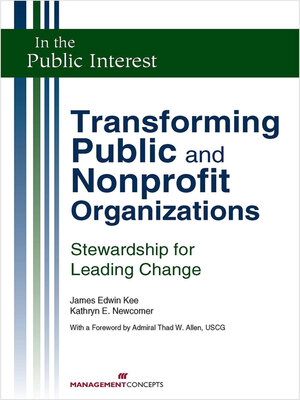 cover image of Transforming Public and Nonprofit Organizations